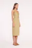 SUTTON DRESS | KHAKI sold by STAUD