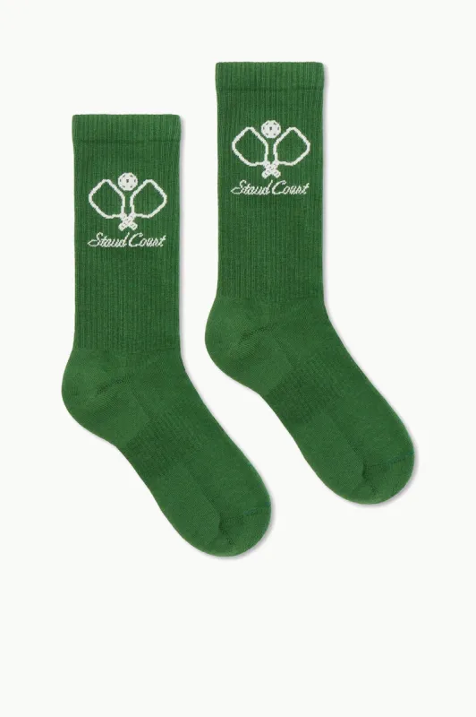 PICKLEBALL SOCKS | COURT GREEN sold by STAUD