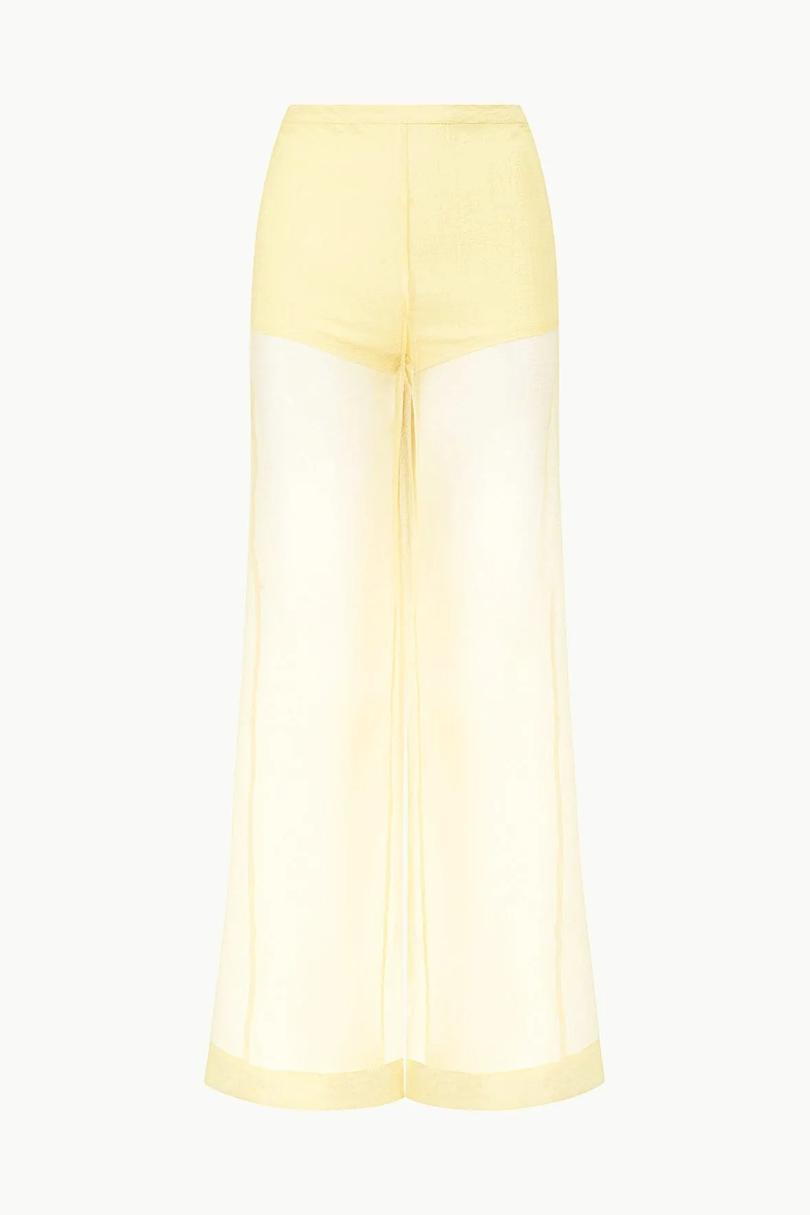 LUKE PANT | LEMON DROP sold by STAUD product image thumbnail 5