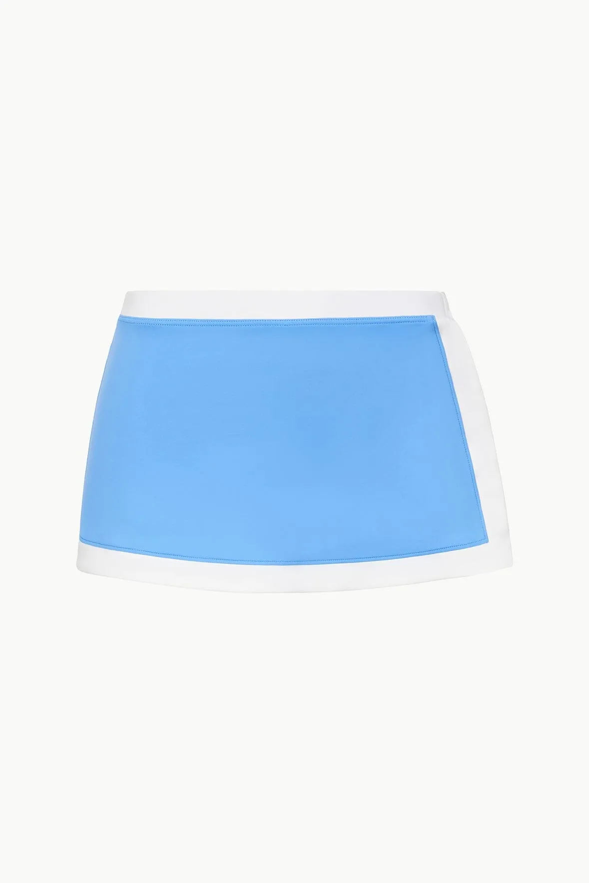 NELL SWIM SKIRT | AZURE WHITE sold by STAUD product image thumbnail 5