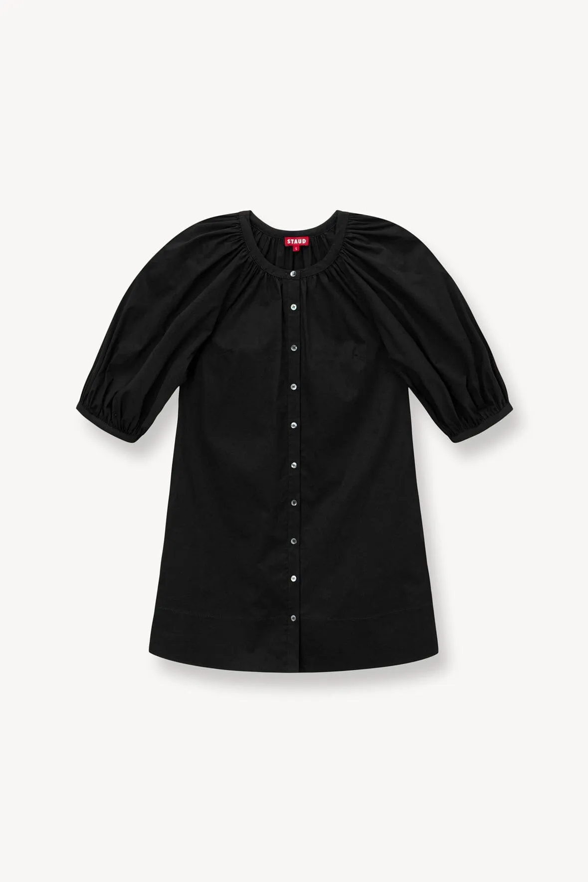 MINI VINCENT DRESS | BLACK sold by STAUD product image thumbnail 5