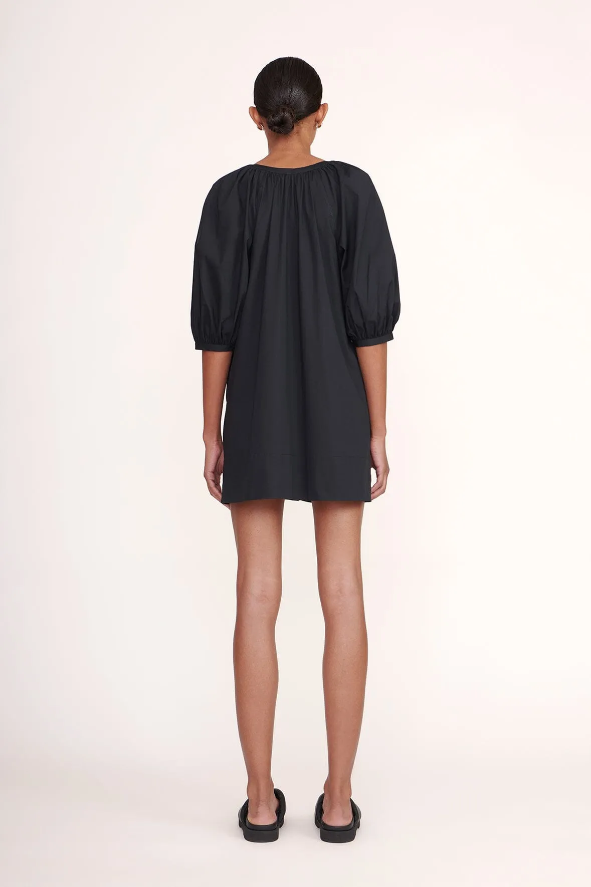MINI VINCENT DRESS | BLACK sold by STAUD product image thumbnail 3