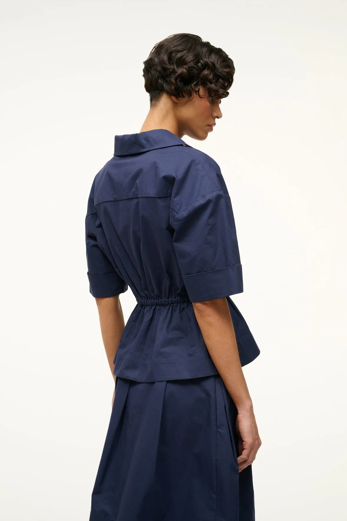 BRISTOL TOP | NAVY sold by STAUD product image thumbnail 3