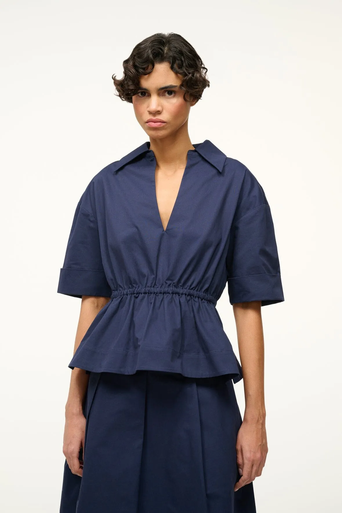 BRISTOL TOP | NAVY sold by STAUD