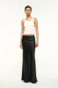 ODIN SILK SKIRT | BLACK sold by STAUD