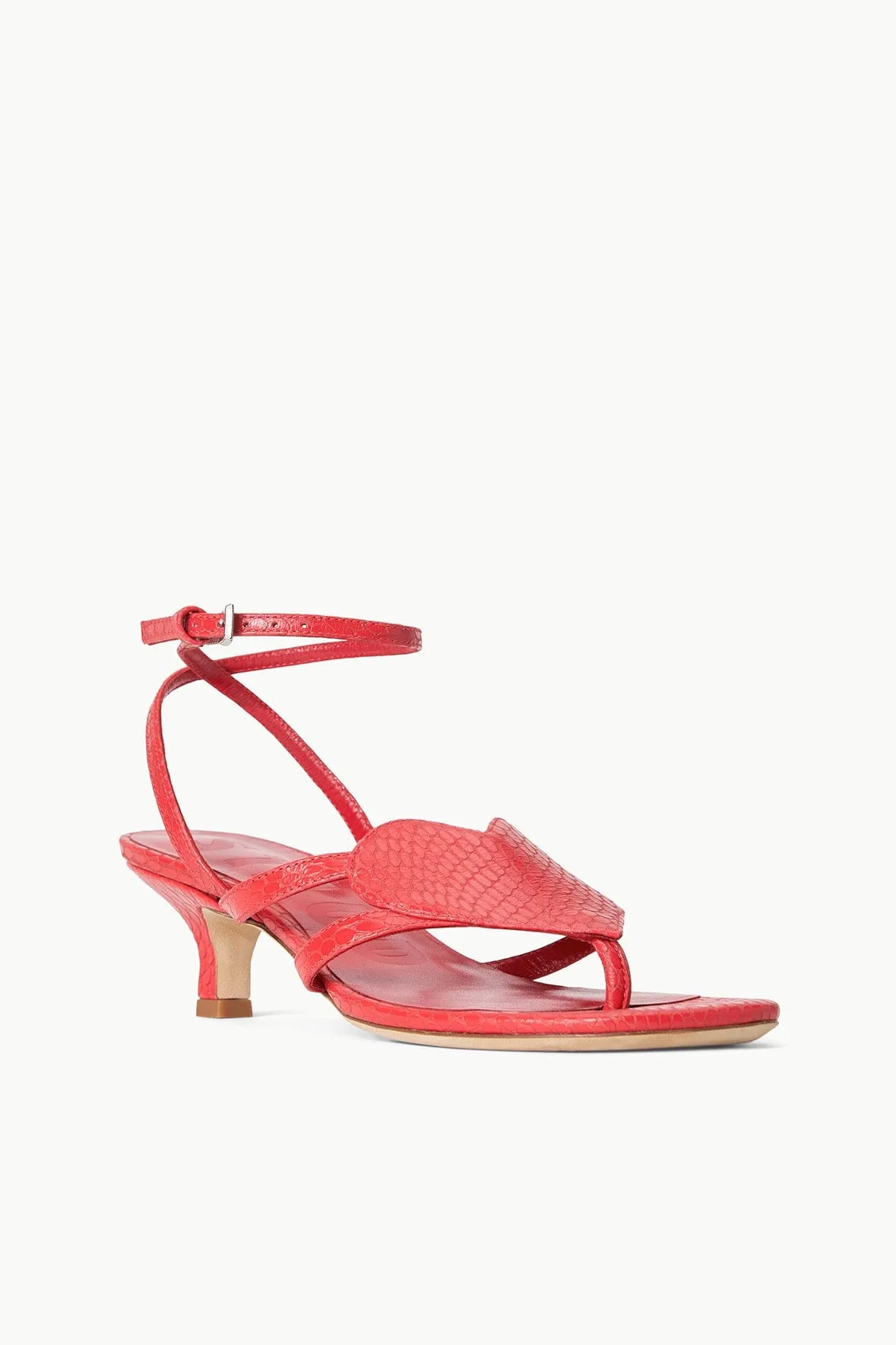 AMOUR KITTEN HEEL | RED ROSE sold by STAUD product image thumbnail 2