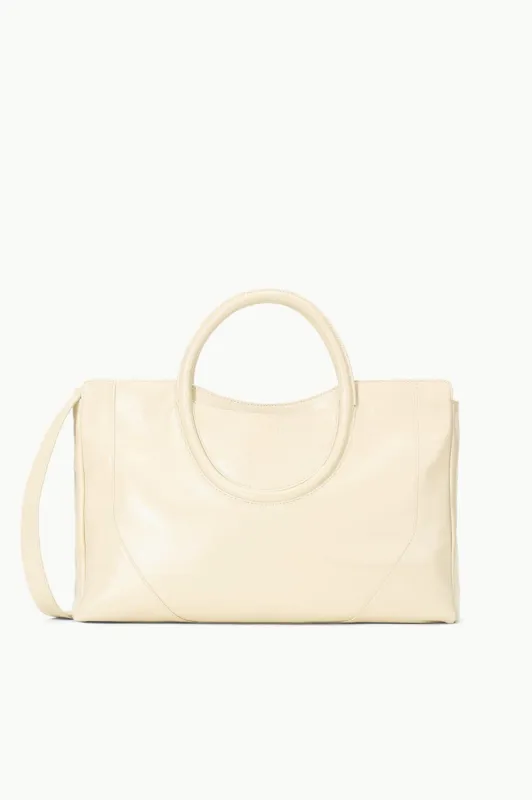 MAUDE SATCHEL | CREAM sold by STAUD