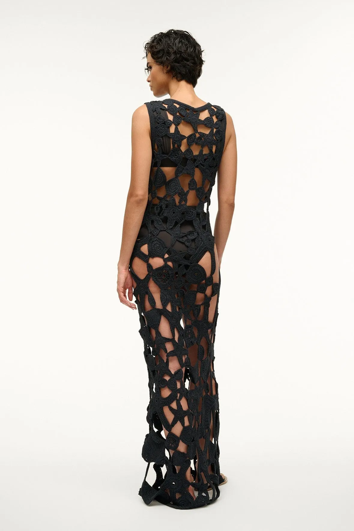 PELLEGRINO DRESS | BLACK sold by STAUD product image thumbnail 3