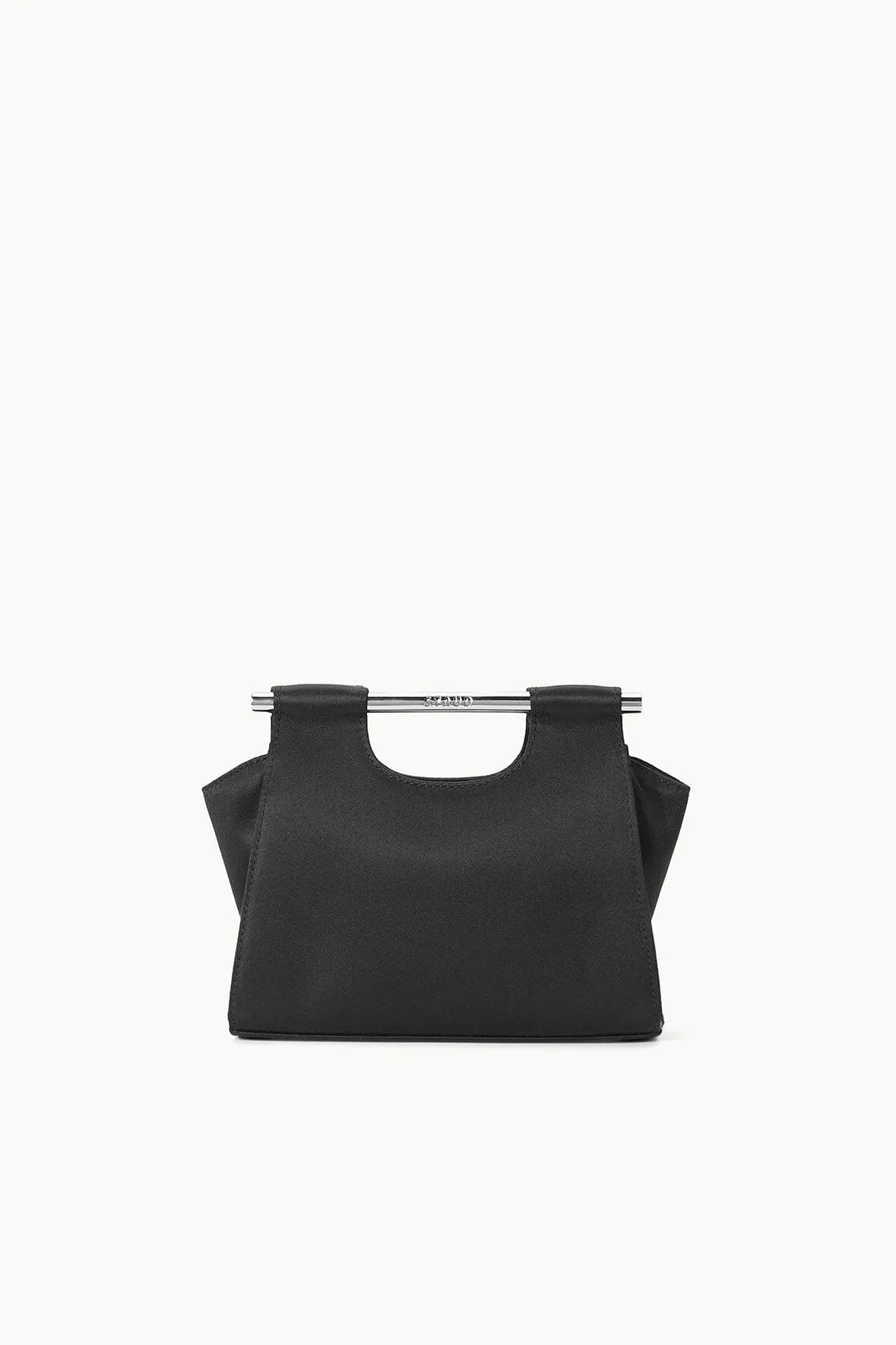 MAR MINI BAG | BLACK SATIN sold by STAUD product image thumbnail 3