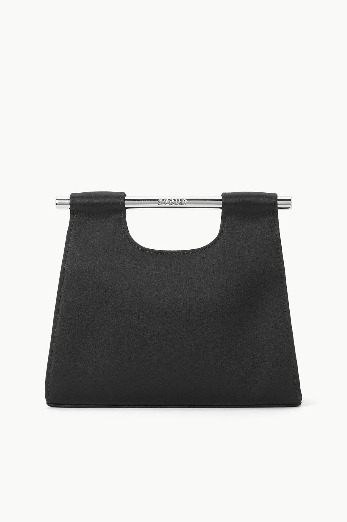 MAR MINI BAG | BLACK SATIN sold by STAUD product image thumbnail 4