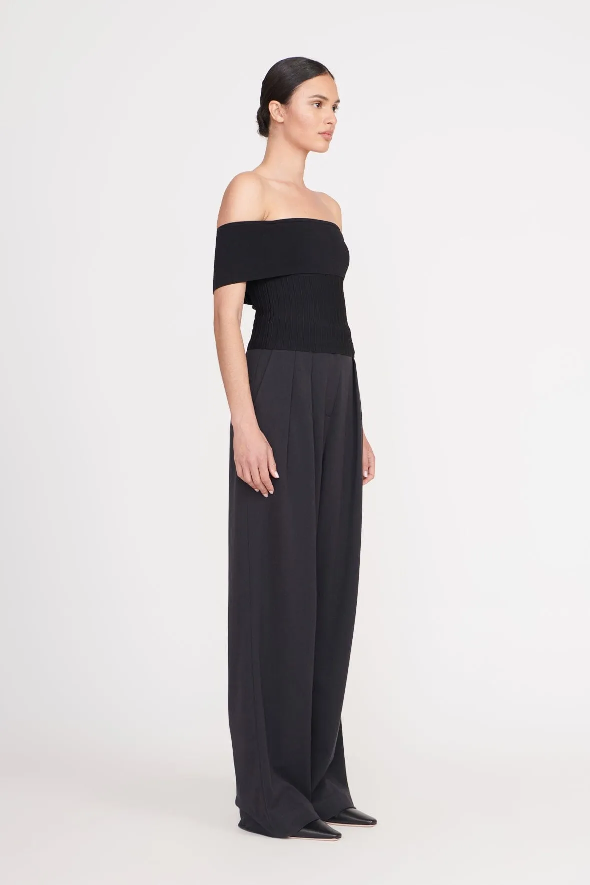 ARTISTRY TOP | BLACK sold by STAUD product image thumbnail 3