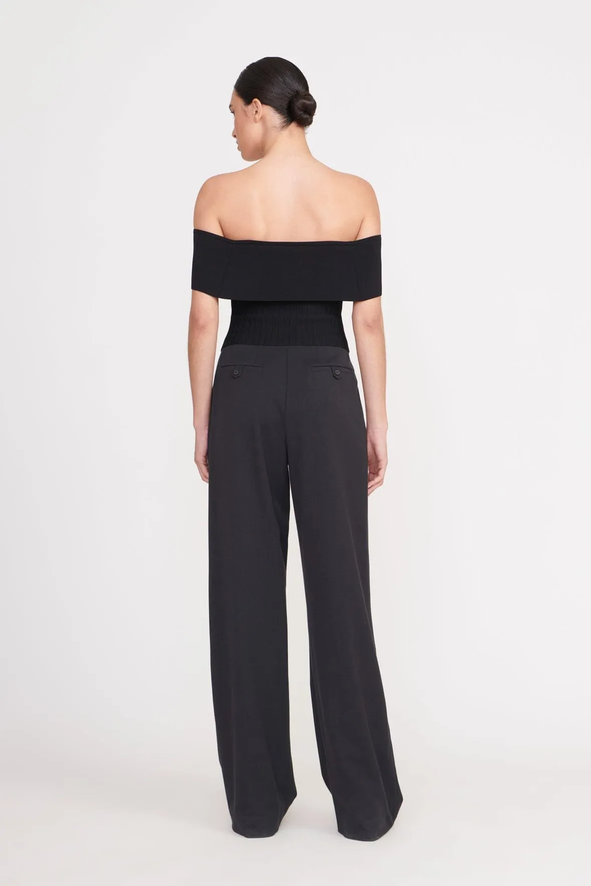 ARTISTRY TOP | BLACK sold by STAUD product image thumbnail 2