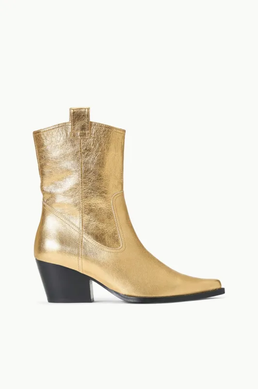 JUNE BOOT | GOLD sold by STAUD