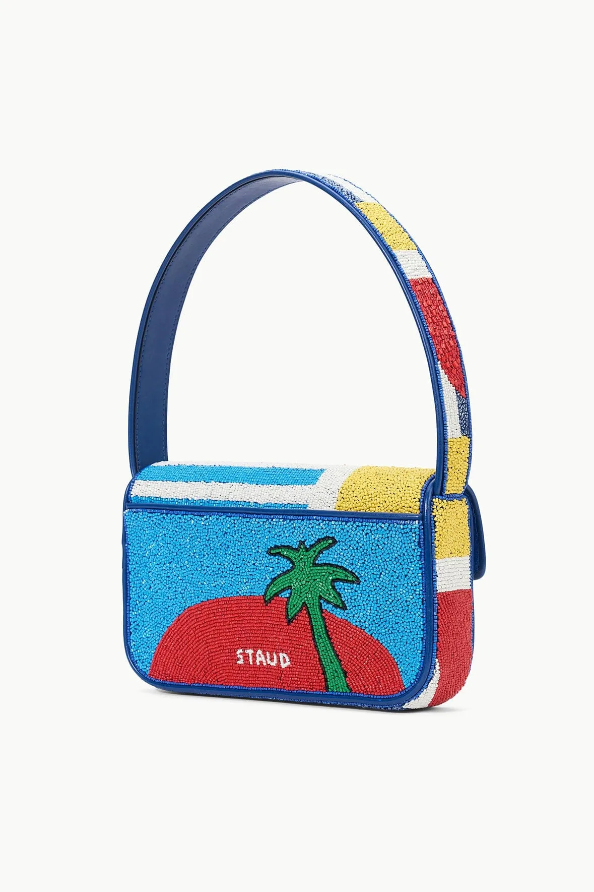 TOMMY BEADED BAG | GRAPHIC PALM sold by STAUD product image thumbnail 2