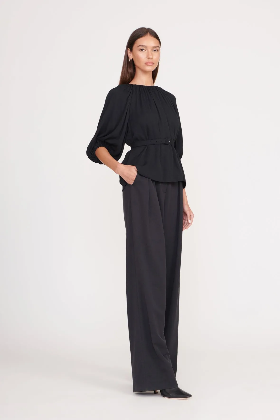 ARLO TOP | BLACK sold by STAUD product image thumbnail 3