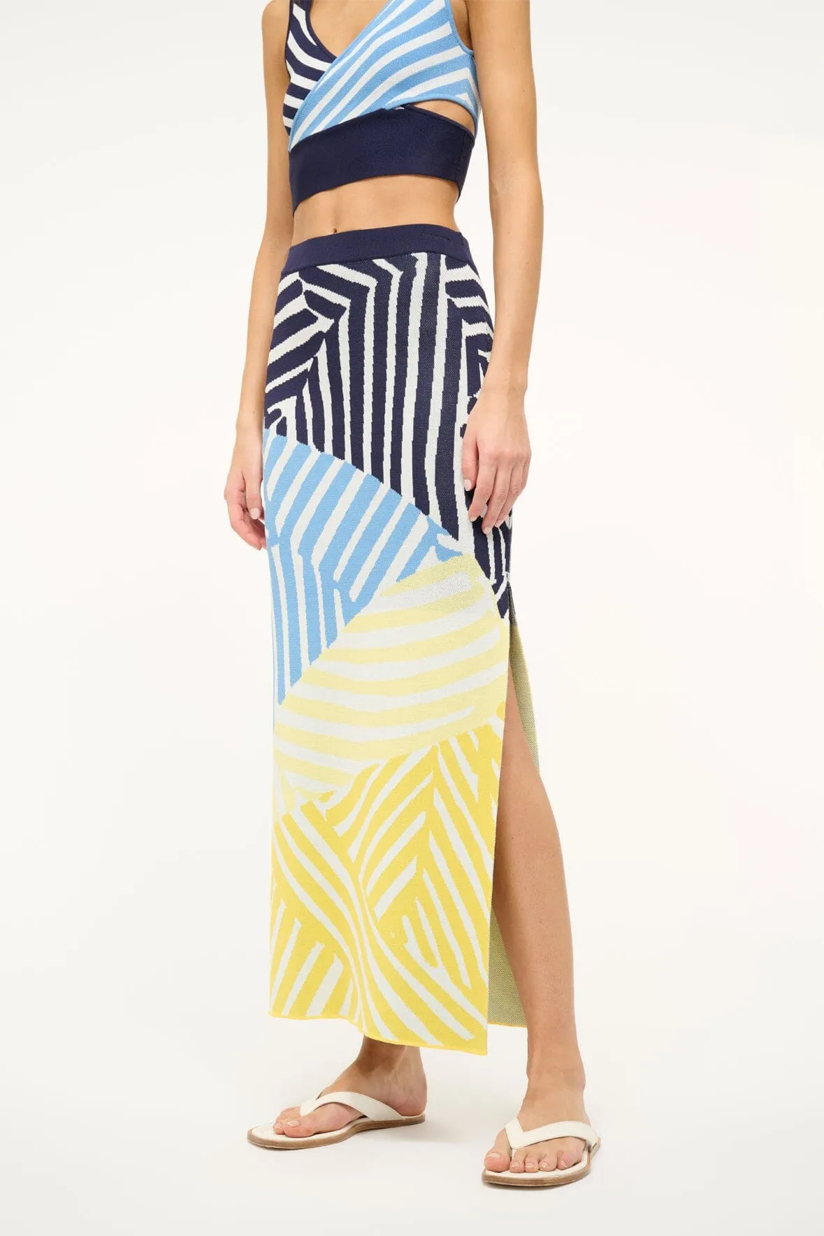 KARINA SKIRT | MOSAIC MULTI sold by STAUD product image thumbnail 2