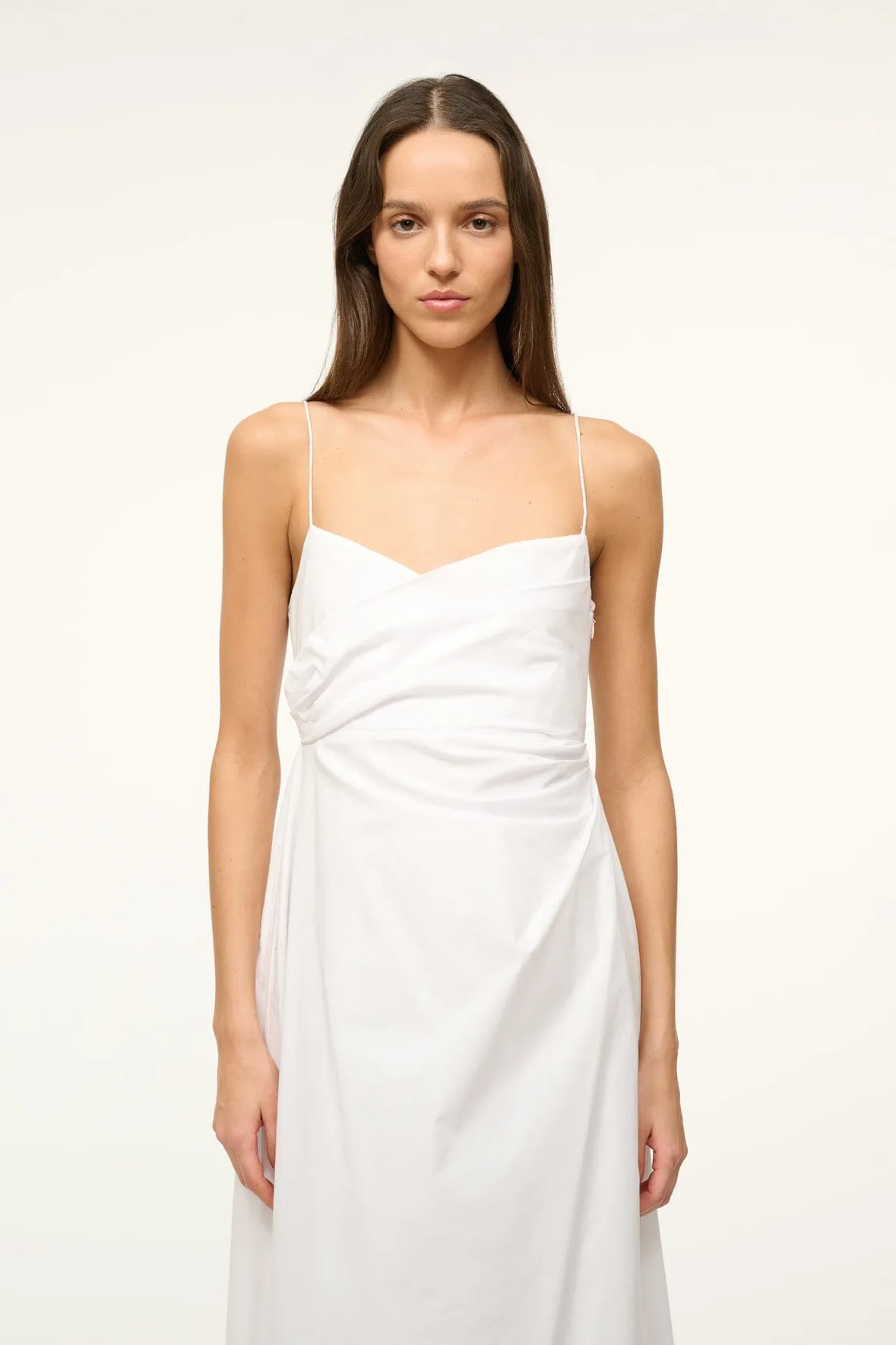 SARAH DRESS | WHITE sold by STAUD product image thumbnail 2