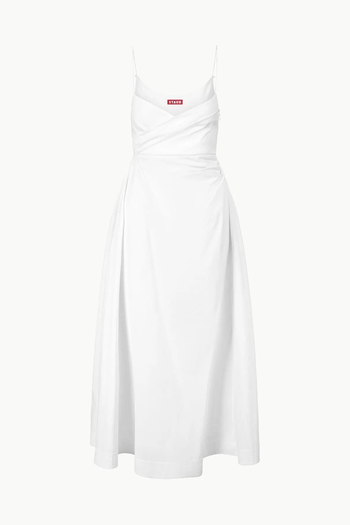 SARAH DRESS | WHITE sold by STAUD product image thumbnail 5