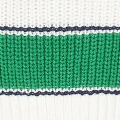 CROPPED HAMPTON SWEATER | BUNGALOW STRIPE sold by STAUD product image thumbnail 5