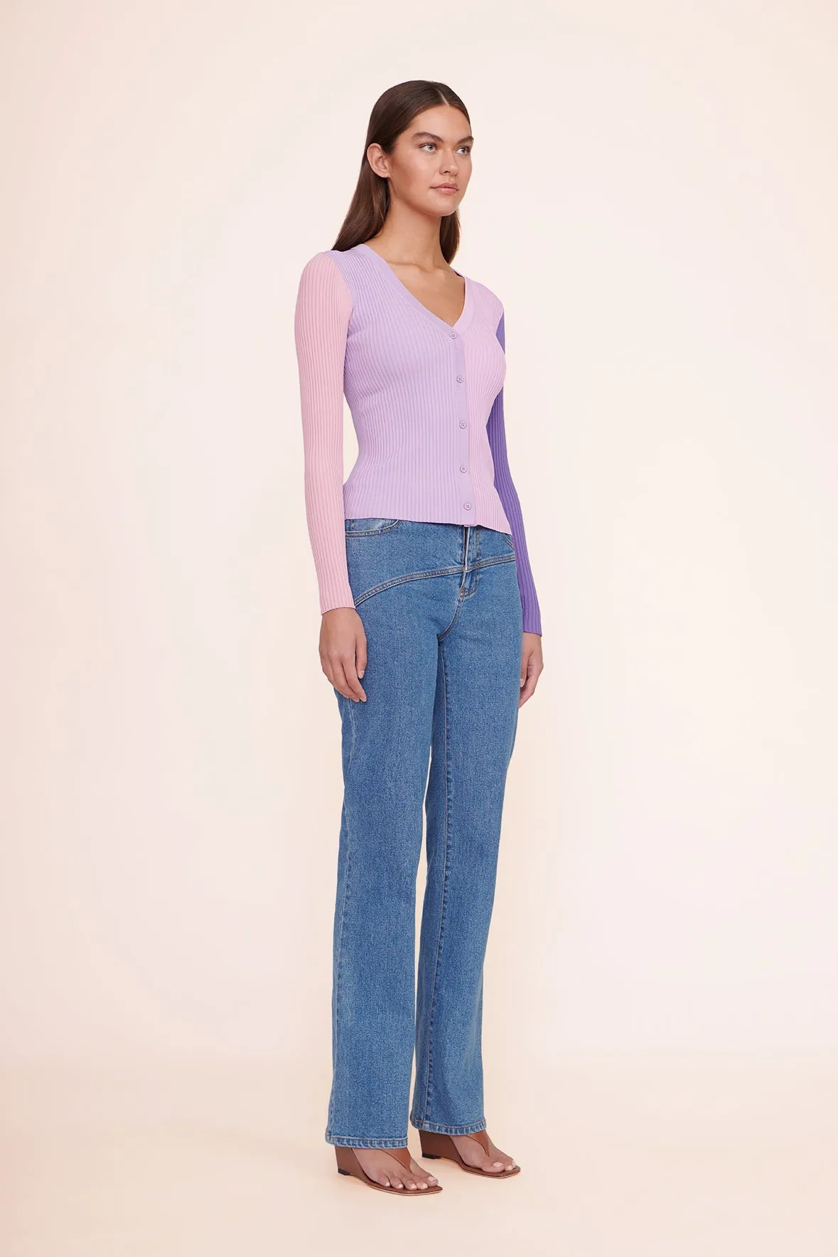 CARGO SWEATER | IRIS MULTI sold by STAUD product image thumbnail 3