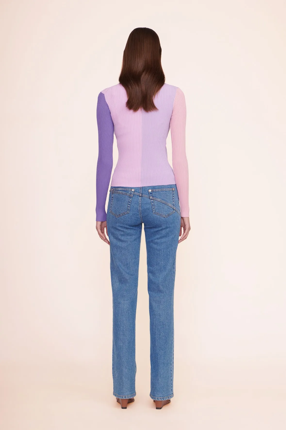 CARGO SWEATER | IRIS MULTI sold by STAUD product image thumbnail 4