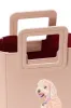 CUSTOM MINI SHIRLEY LEATHER BAG | BLUSH sold by STAUD