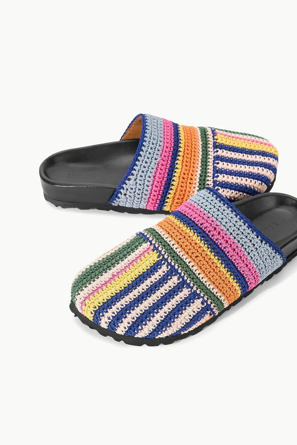 DIA SLIDE | MULTI BAYADERE STRIPE sold by STAUD product image thumbnail 2