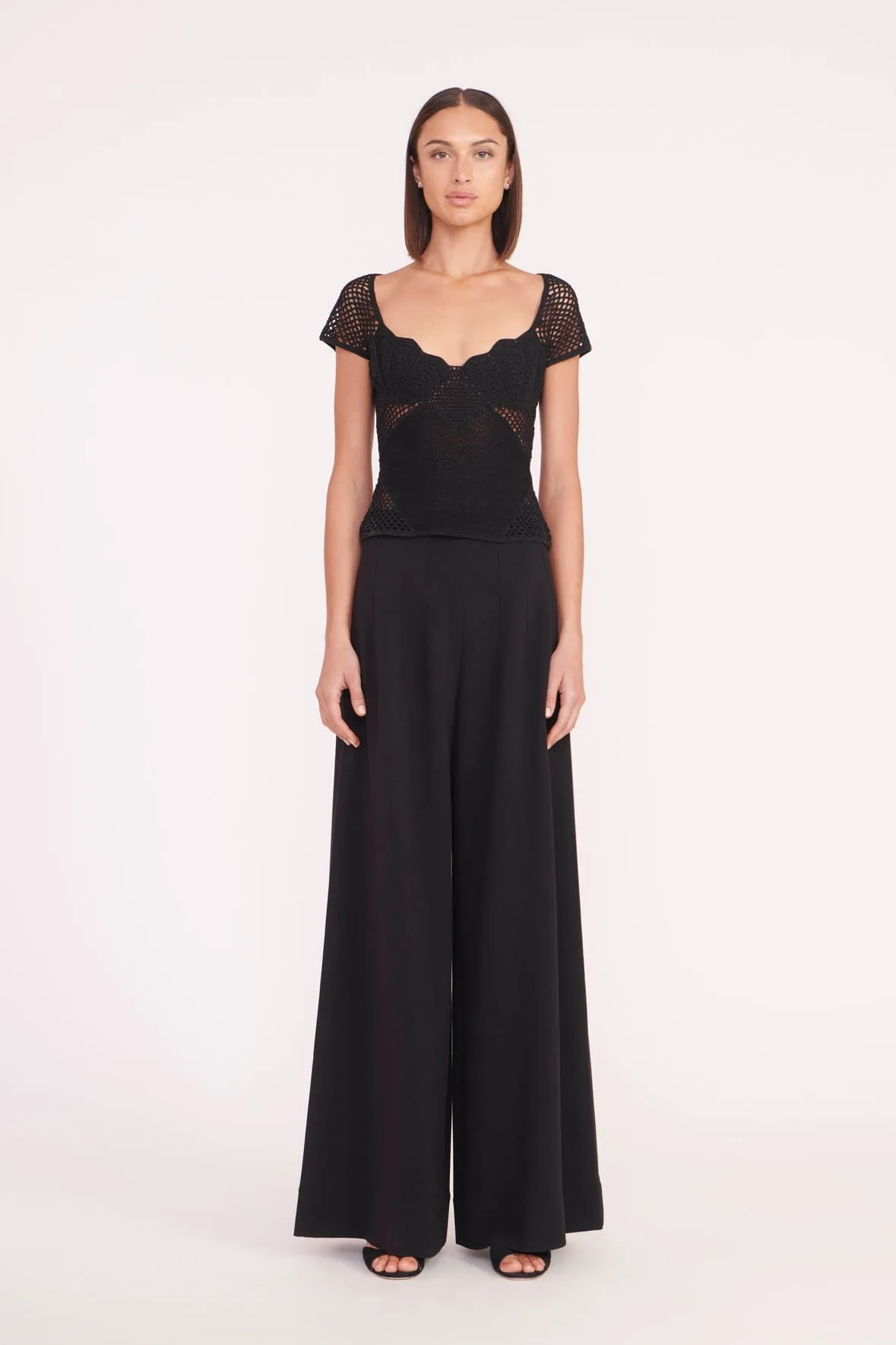 JOCELYN TOP | BLACK sold by STAUD product image thumbnail 2