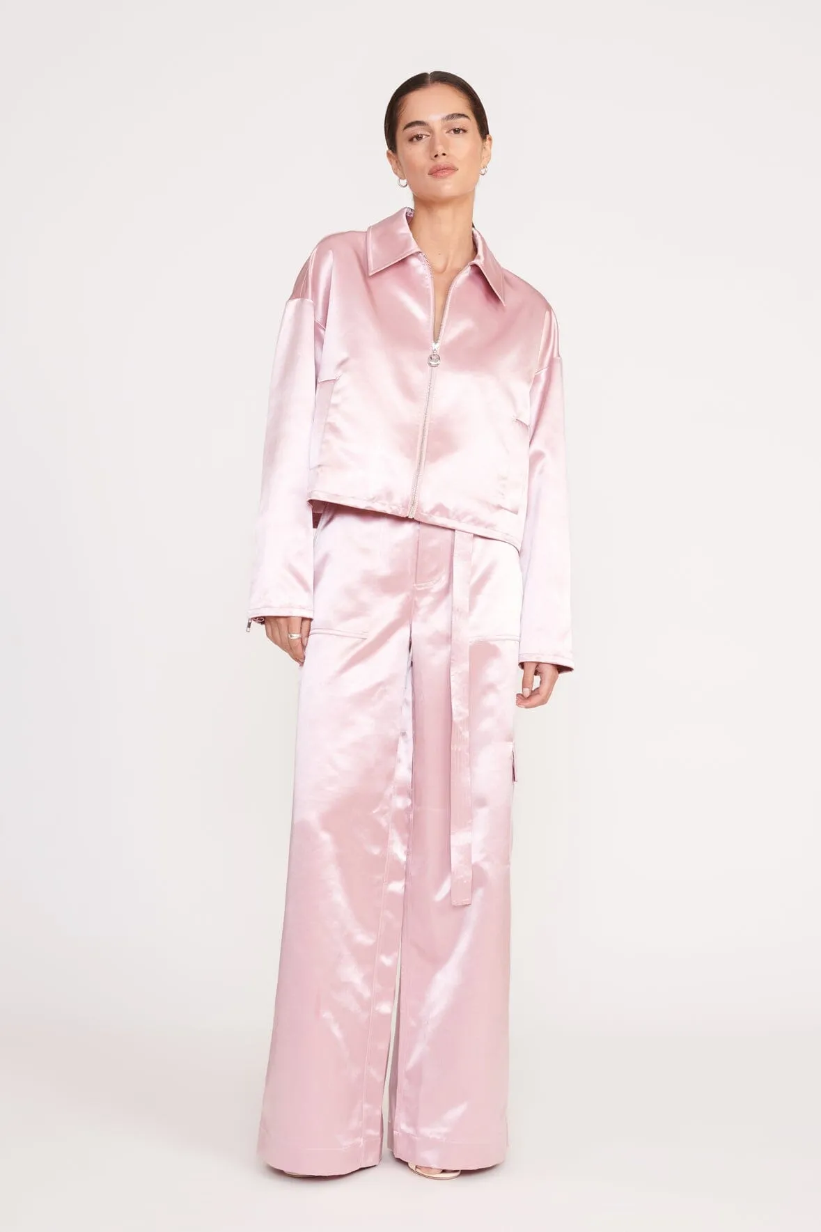 SHAY PANT | CHERRY BLOSSOM sold by STAUD product image thumbnail 2