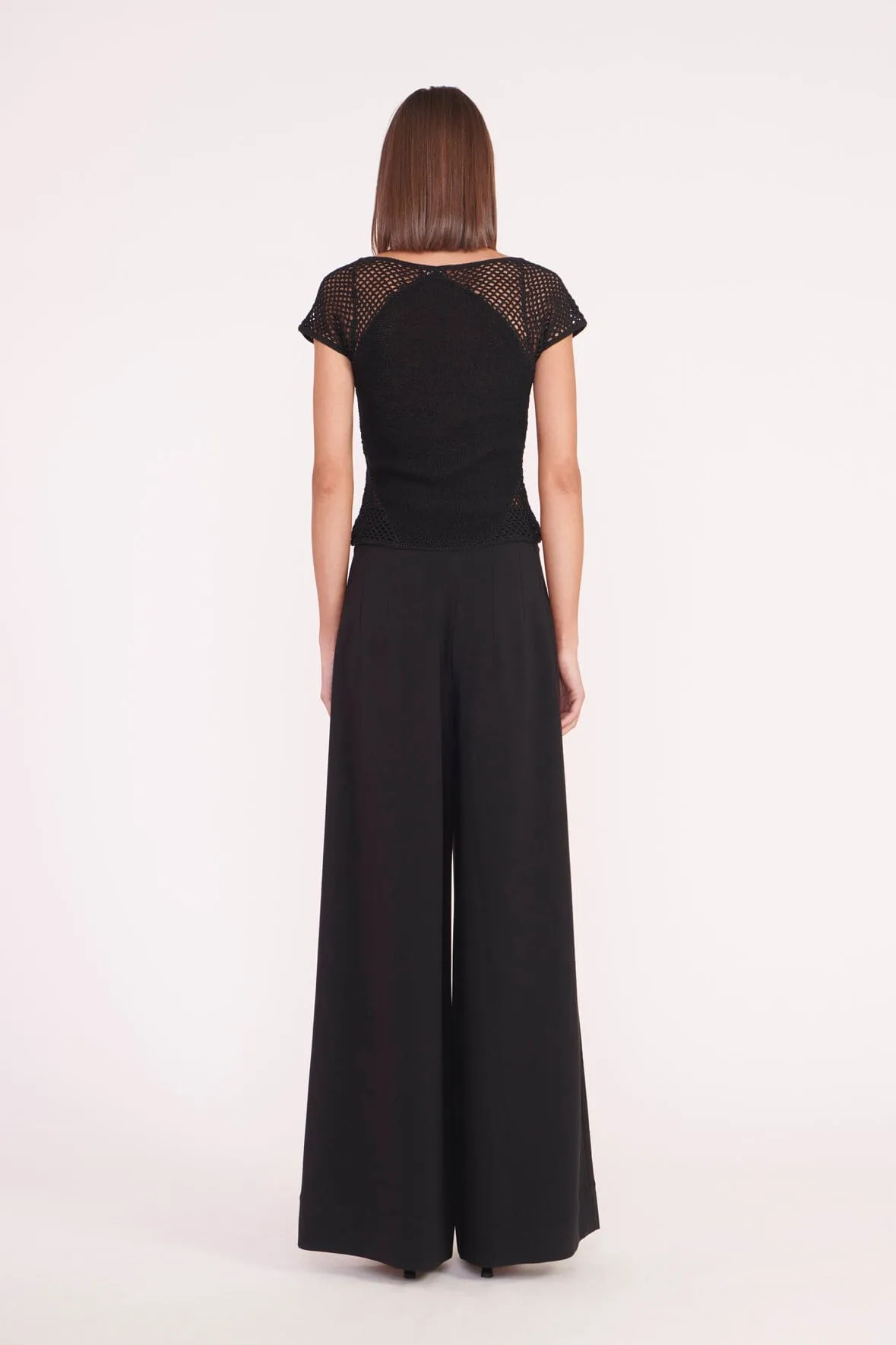 JOCELYN TOP | BLACK sold by STAUD product image thumbnail 5