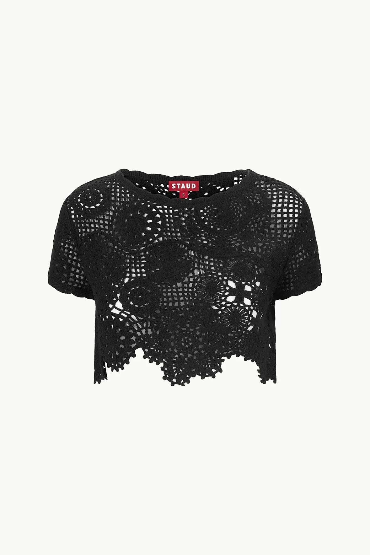 STARLIGHT TOP | BLACK sold by STAUD product image thumbnail 4