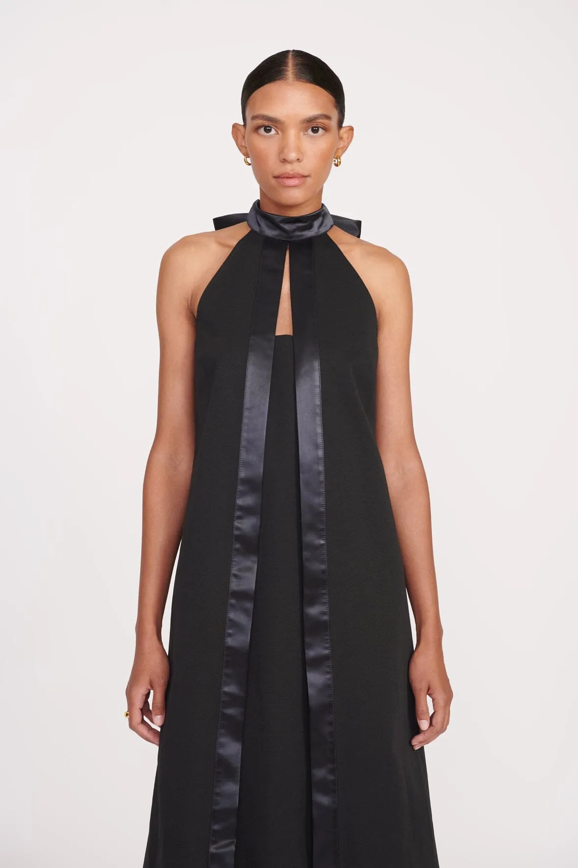WRIGHT DRESS | BLACK sold by STAUD product image thumbnail 4