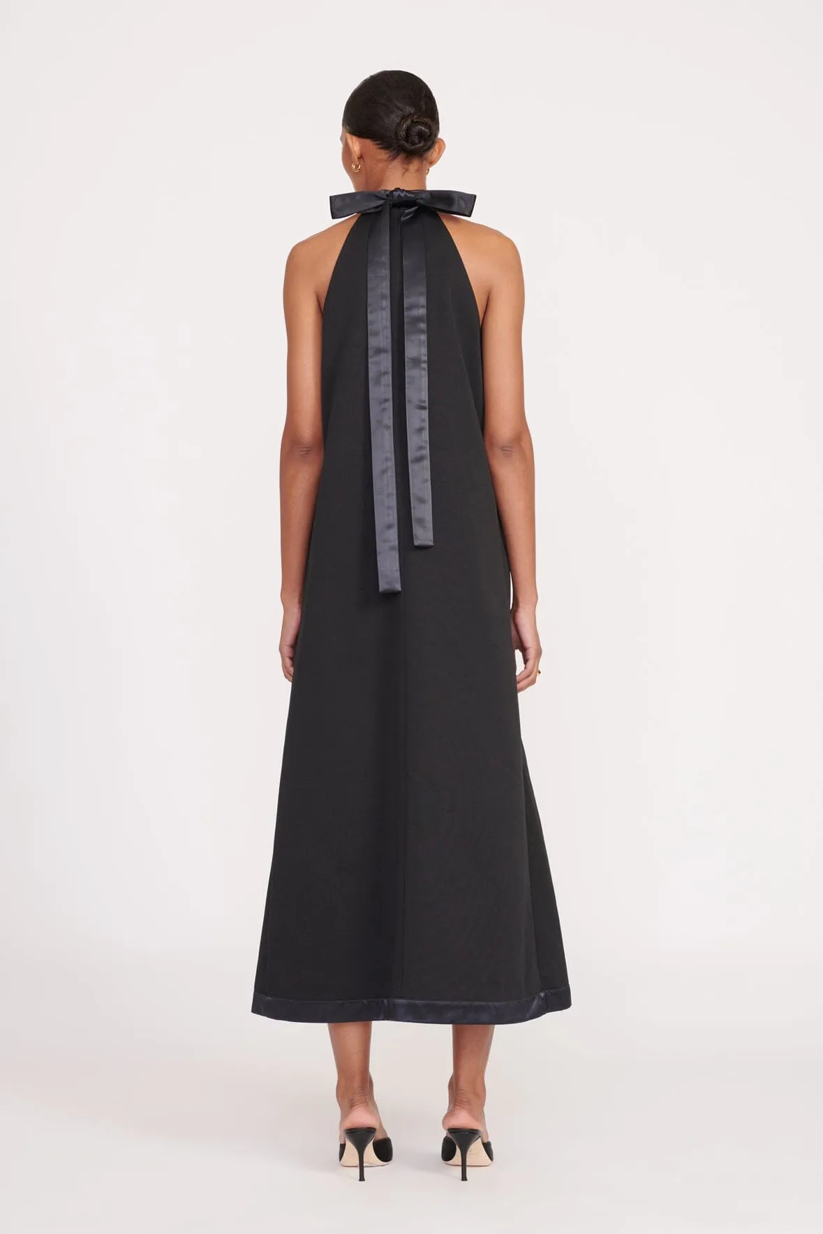 WRIGHT DRESS | BLACK sold by STAUD product image thumbnail 3