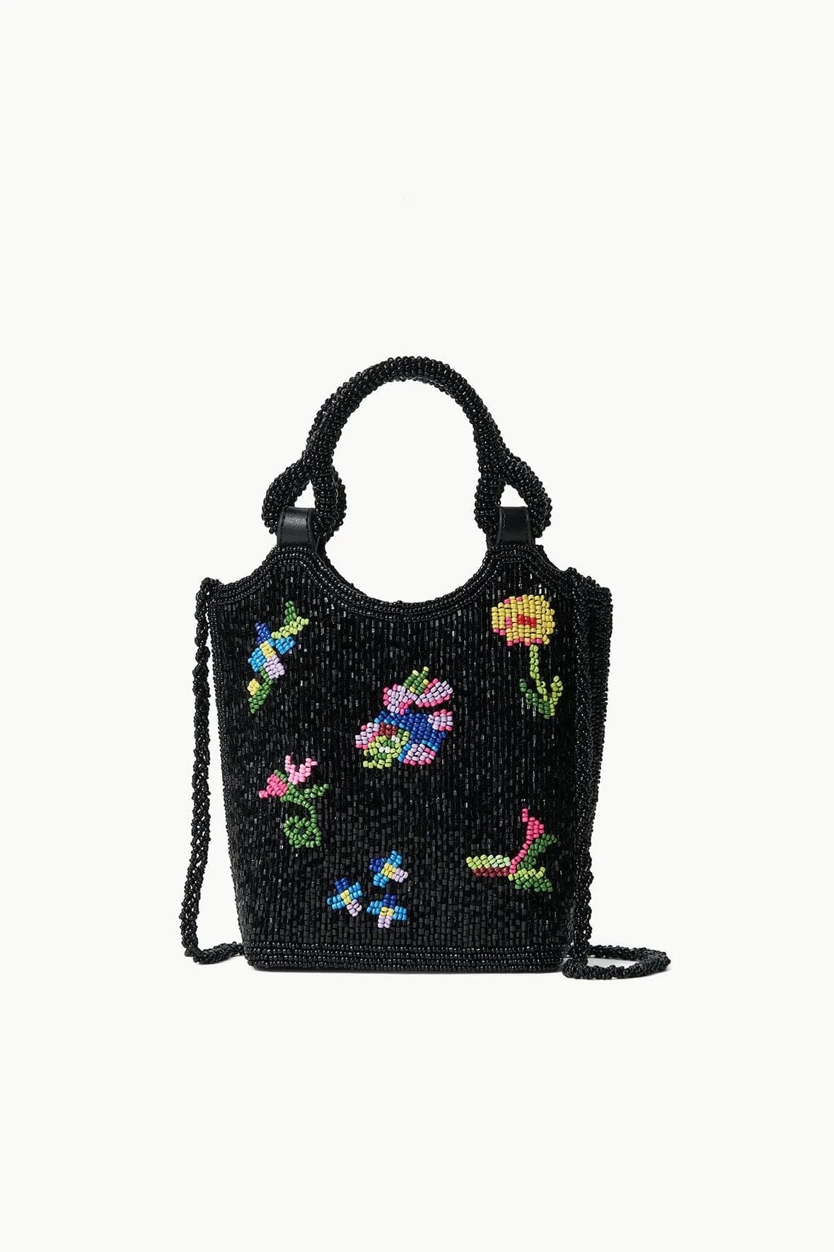 ZOE BEADED BAG | FIRST BLOOM NIGHT sold by STAUD