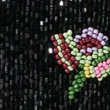 ZOE BEADED BAG | FIRST BLOOM NIGHT sold by STAUD product image thumbnail 5