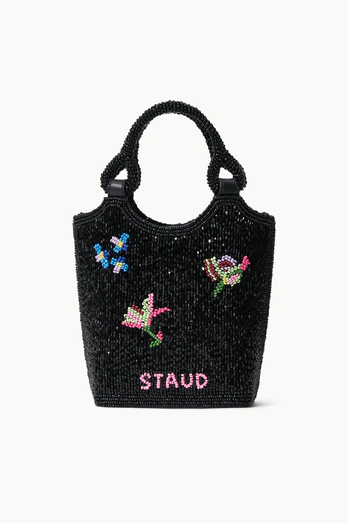 ZOE BEADED BAG | FIRST BLOOM NIGHT sold by STAUD product image thumbnail 2