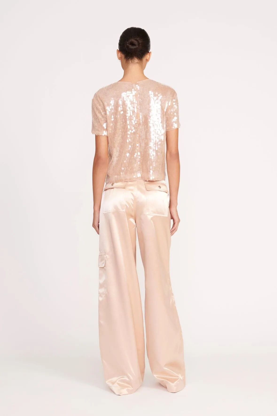 SHAY PANT | BEIGE sold by STAUD product image thumbnail 4