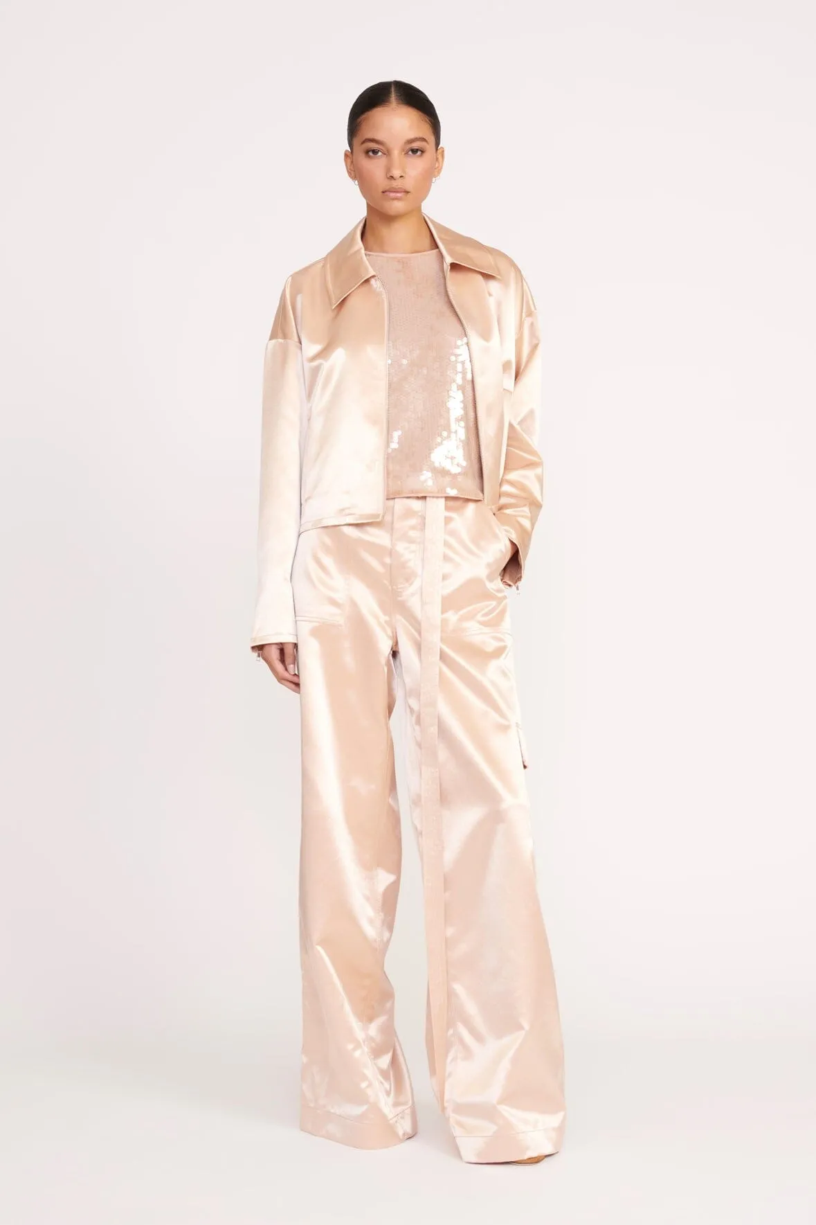 SHAY PANT | BEIGE sold by STAUD product image thumbnail 2