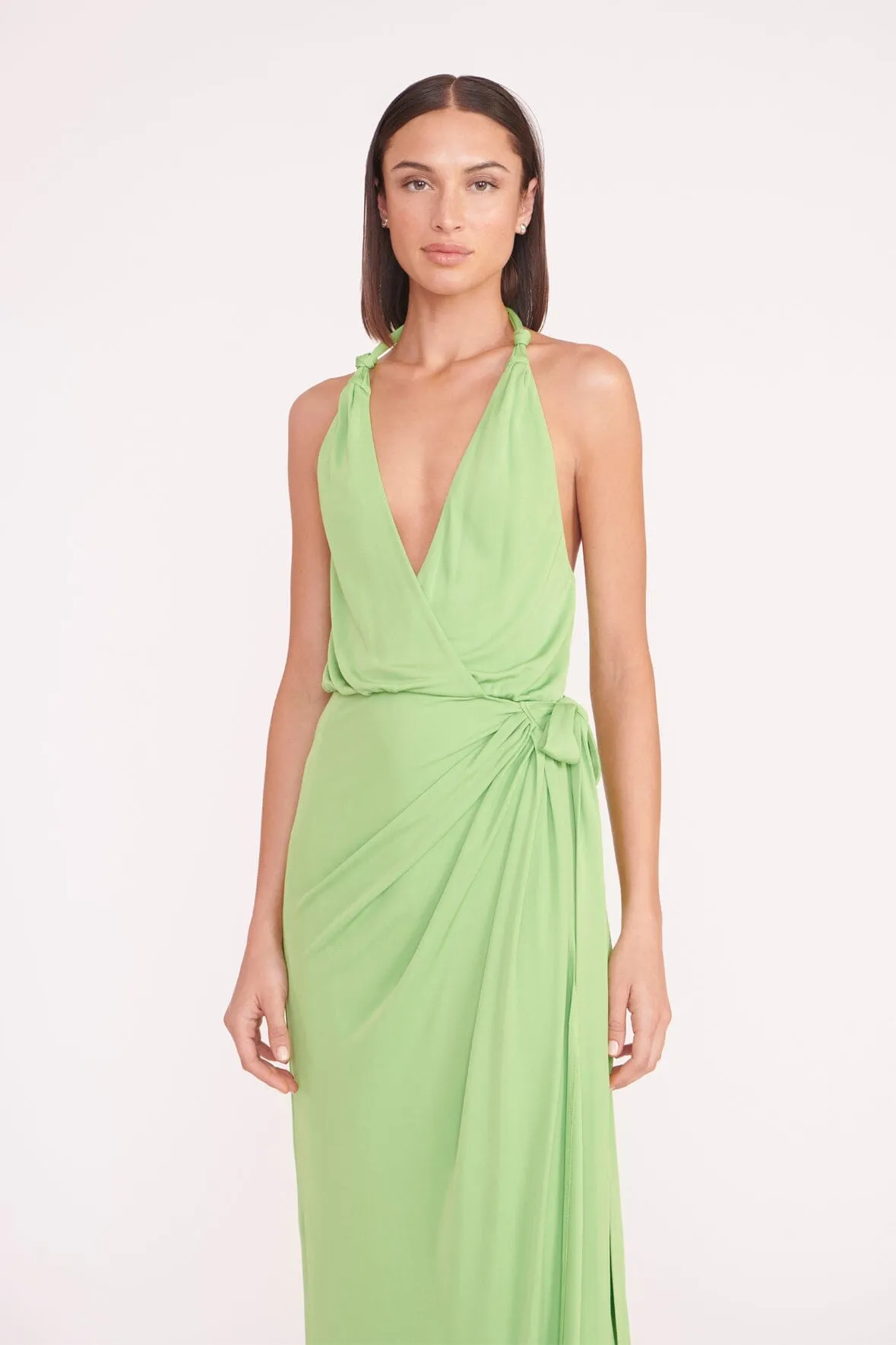 REAGAN DRESS | KIWI sold by STAUD product image thumbnail 2