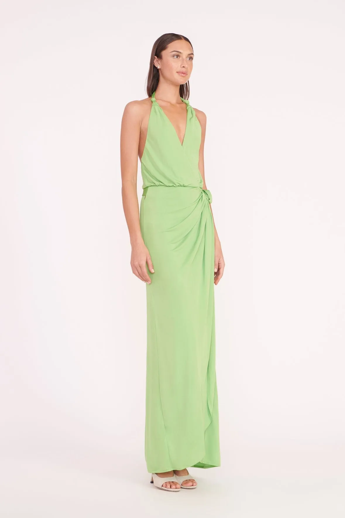 REAGAN DRESS | KIWI sold by STAUD product image thumbnail 3