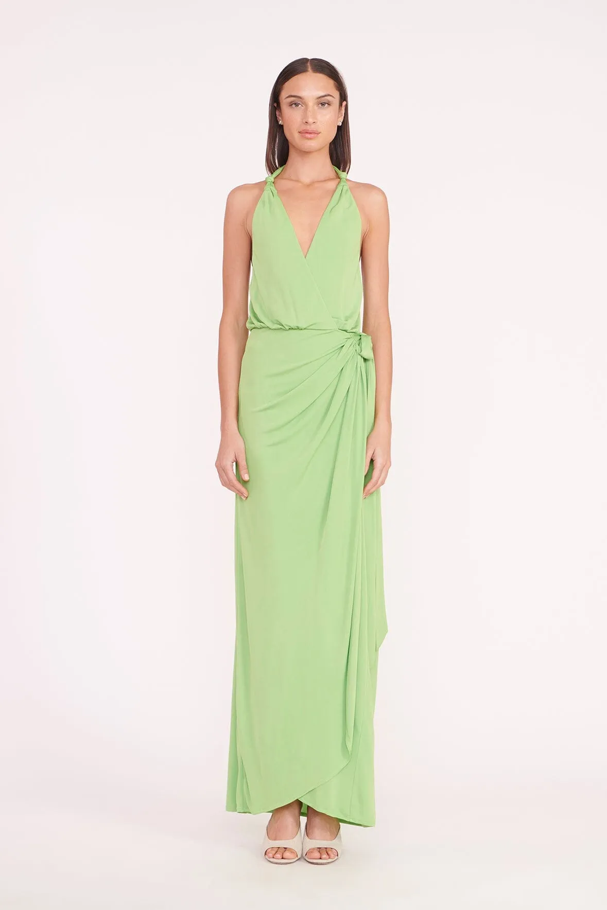 REAGAN DRESS | KIWI sold by STAUD