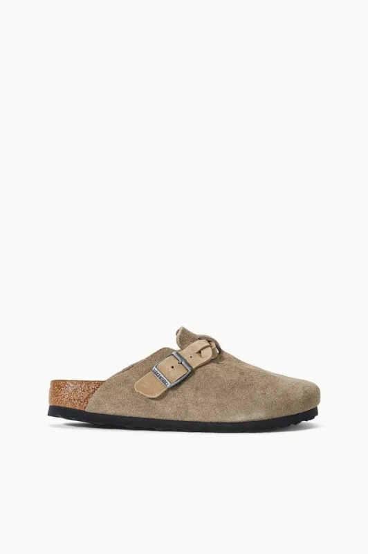 BIRKENSTOCK BOSTON BRAID CLOG | TAUPE sold by STAUD