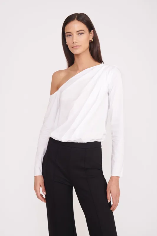 ANIKA TOP | WHITE sold by STAUD