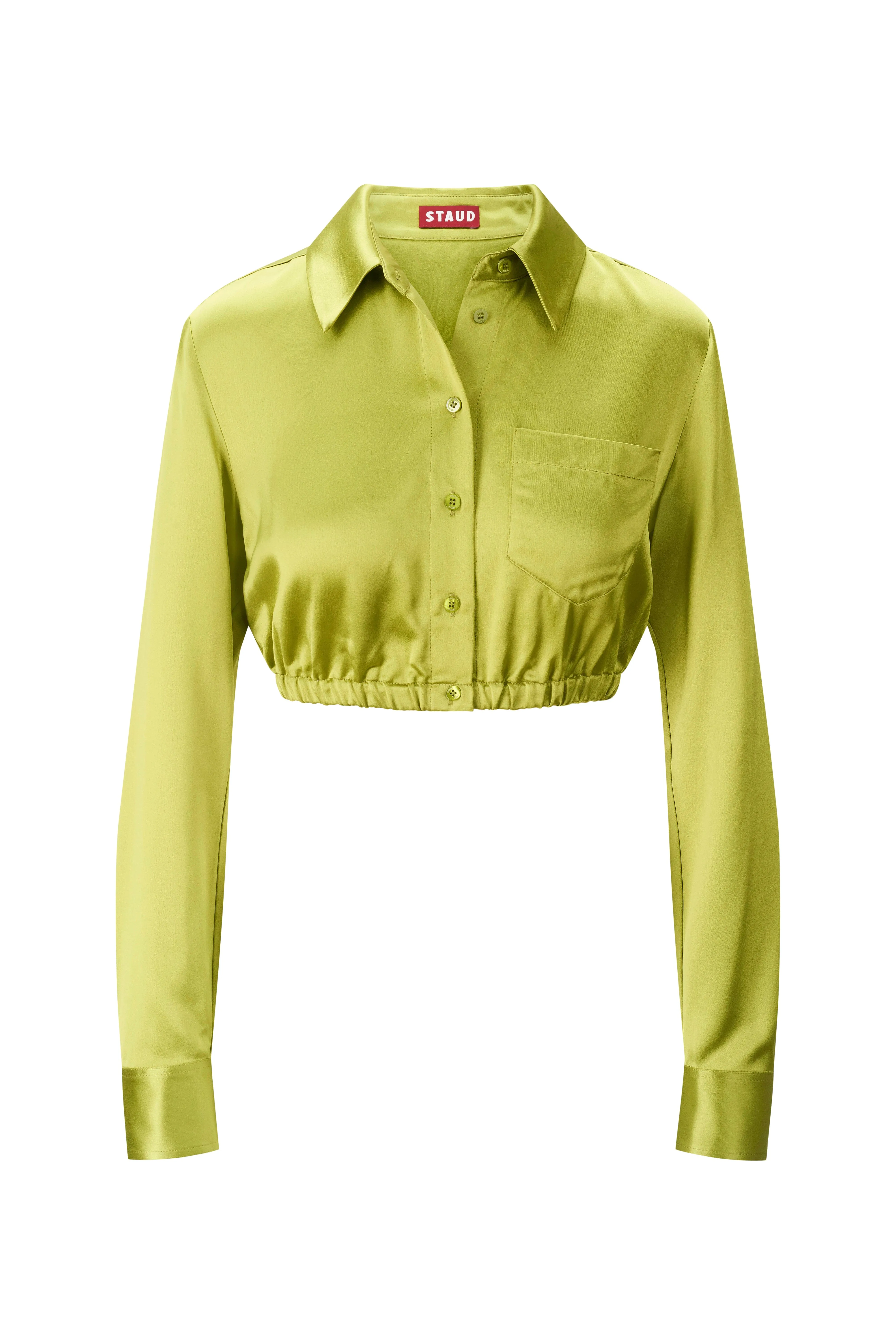 OREN TOP | GARDEN MOSS sold by STAUD product image thumbnail 5