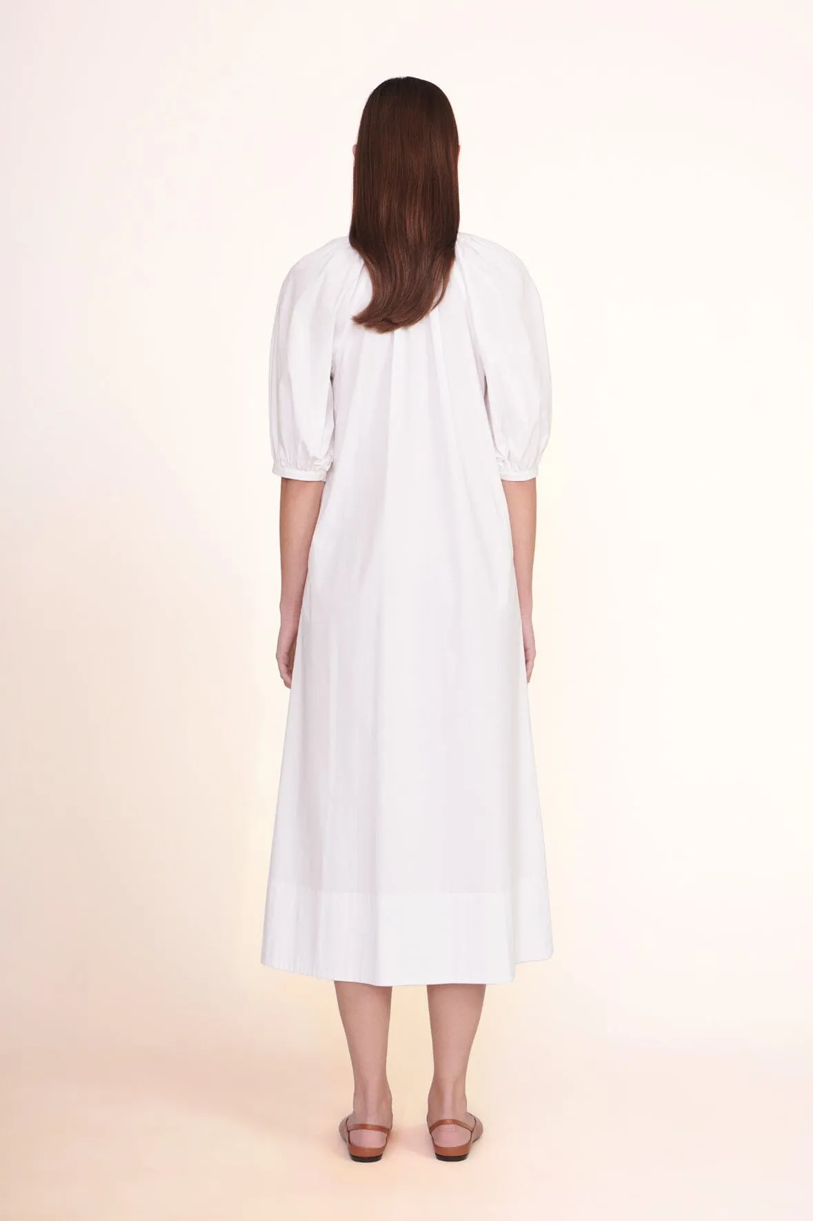 VINCENT DRESS | WHITE sold by STAUD product image thumbnail 5