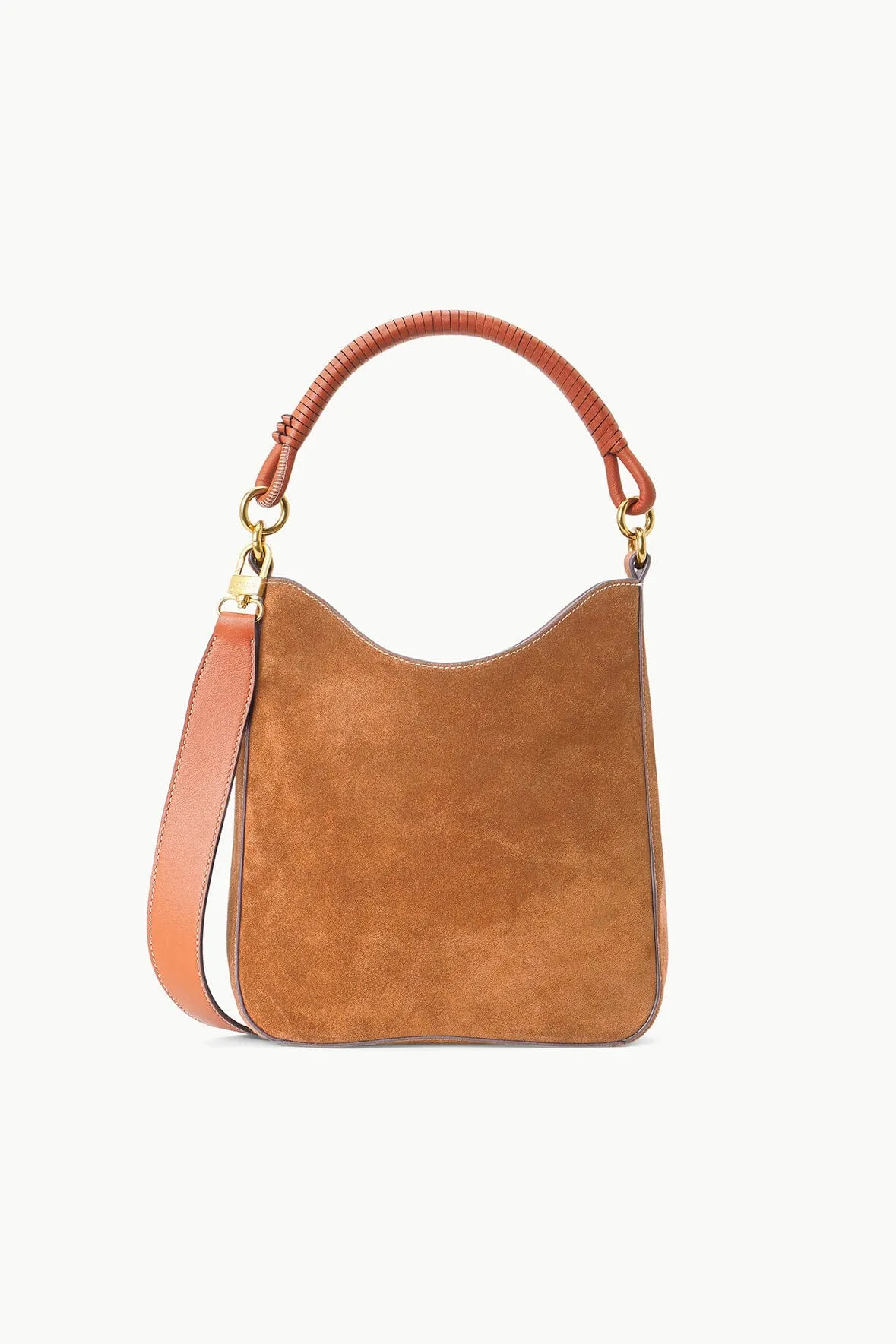 MEL BAG | TAN SUEDE sold by STAUD
