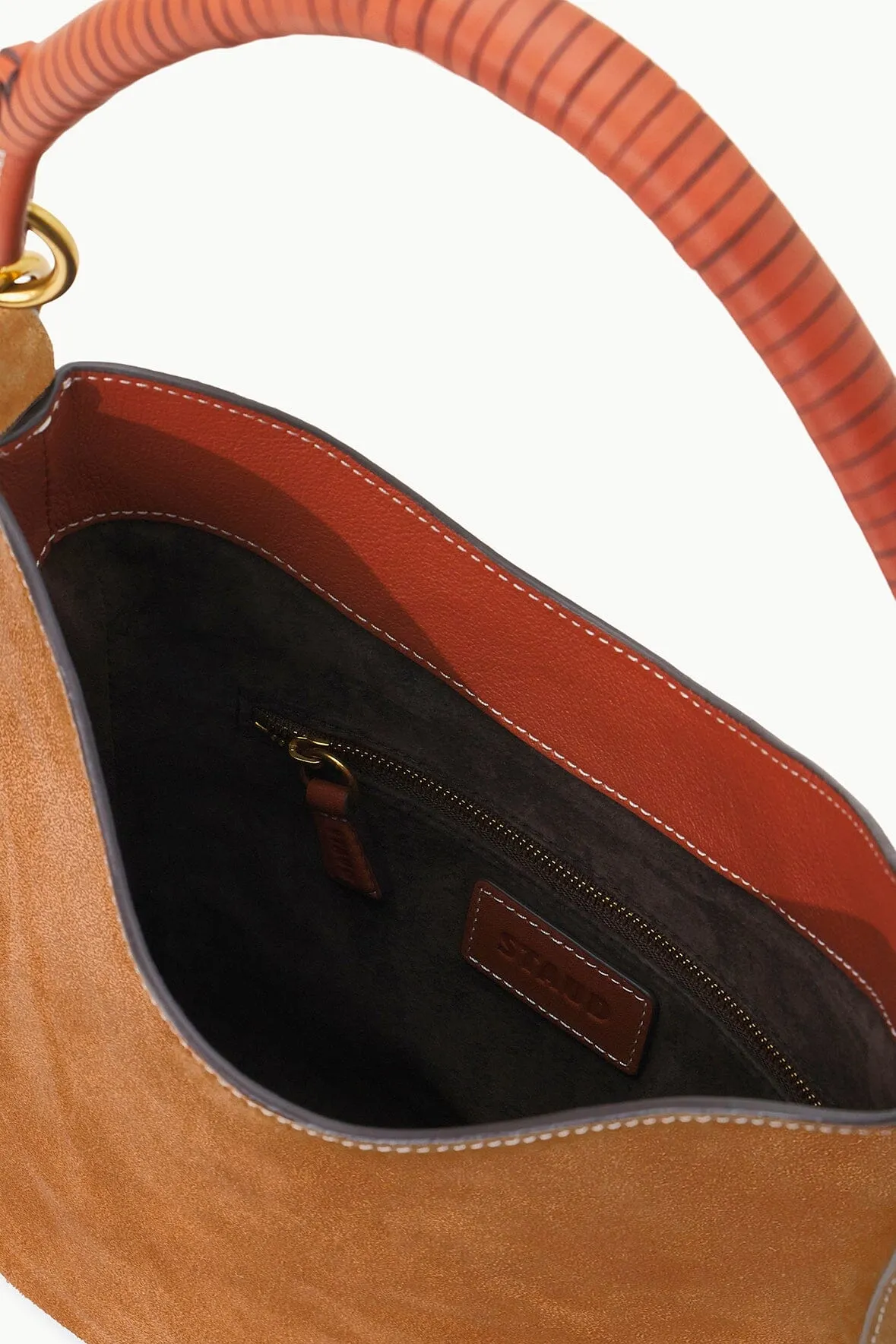 MEL BAG | TAN SUEDE sold by STAUD product image thumbnail 4