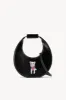 CUSTOM MINI MOON BAG | BLACK sold by STAUD