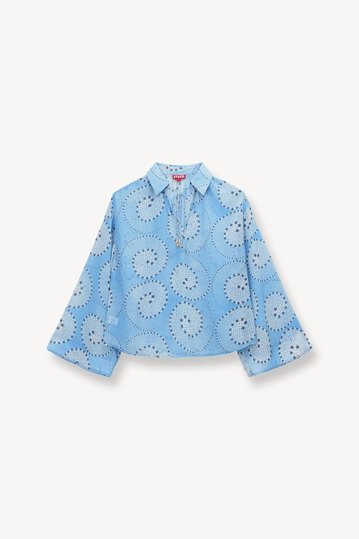 MARISSA TOP | SHALLOW WHIRLPOOL sold by STAUD product image thumbnail 5