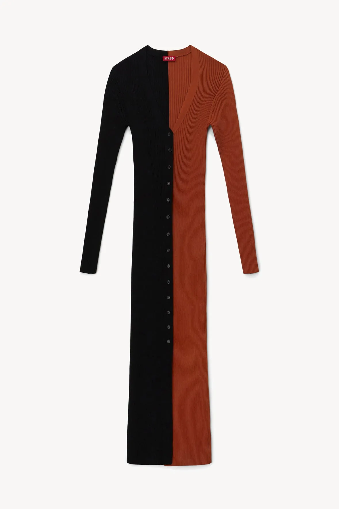 SHOKO SWEATER | TAN BLACK sold by STAUD product image thumbnail 5